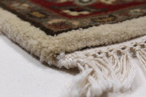 Kashan Brown Hand Knotted 31 X 51  Area Rug 250-27599 Image 6