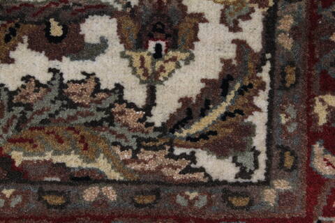 Kashan Brown Hand Knotted 31 X 51  Area Rug 250-27599 Image 8