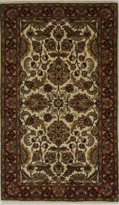 Kashan Brown Hand Knotted 31 X 51  Area Rug 250-27599 Image 0