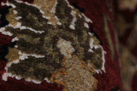 Kashmar Beige Hand Knotted 32 X 52  Area Rug 250-27600 Image 10