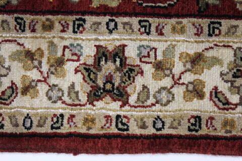 Kashmar Beige Hand Knotted 32 X 52  Area Rug 250-27600 Image 4