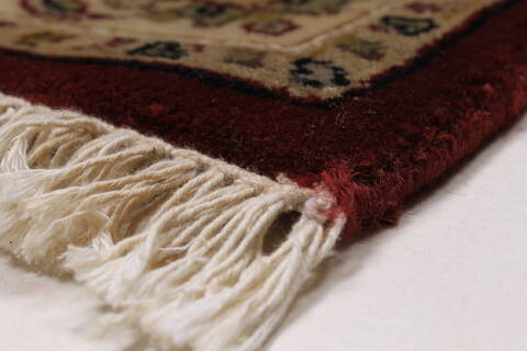 Kashmar Beige Hand Knotted 32 X 52  Area Rug 250-27600 Image 7