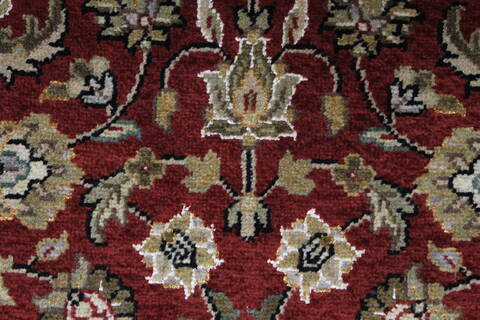 Kashmar Beige Hand Knotted 32 X 52  Area Rug 250-27600 Image 8