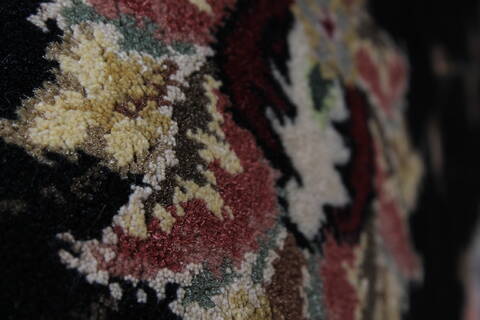 Asian Inspired Purple Hand Knotted 30 X 50  Area Rug 250-27601 Image 10