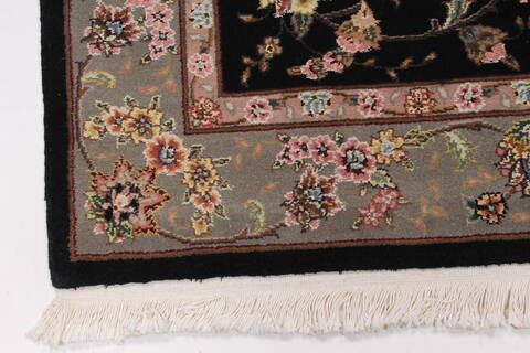 Asian Inspired Purple Hand Knotted 30 X 50  Area Rug 250-27601 Image 6