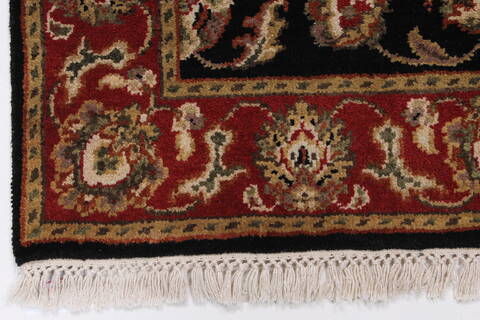 Kashan Beige Hand Knotted 30 X 52  Area Rug 250-27616 Image 6