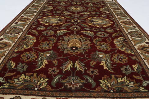 Kashmar Beige Hand Knotted 31 X 411  Area Rug 250-27618 Image 3