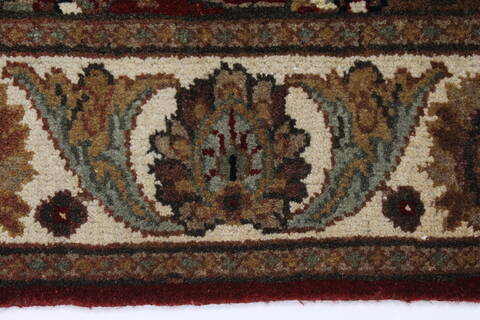Kashmar Beige Hand Knotted 31 X 411  Area Rug 250-27618 Image 4