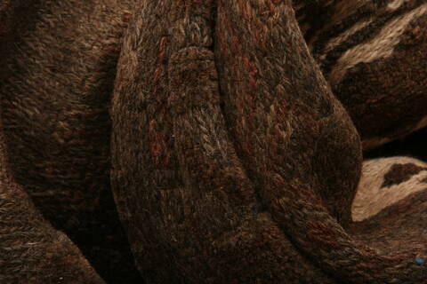 Kilim Brown Flat Woven 43 X 75  Area Rug 100-27621 Image 1