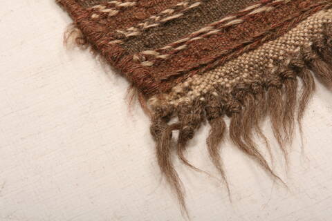 Kilim Brown Flat Woven 43 X 75  Area Rug 100-27621 Image 7