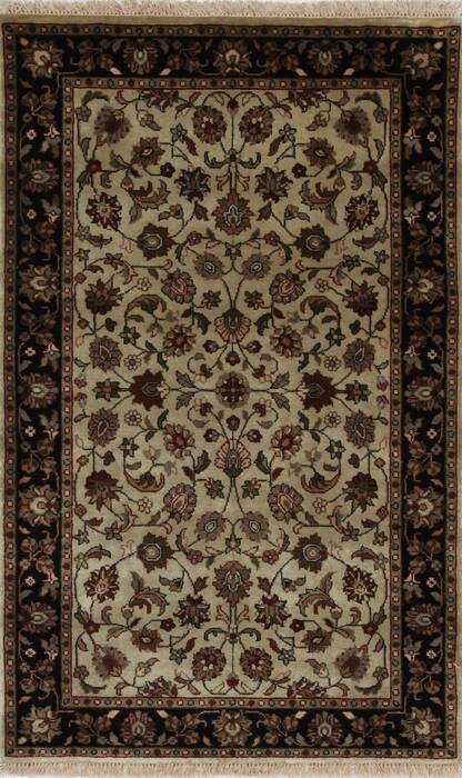 Kashmar Beige Hand Knotted 31 X 51  Area Rug 250-27633 Image 0