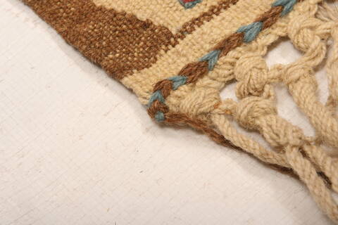 Afshar Beige Flat Woven 37 X 50  Area Rug 100-27636 Image 7