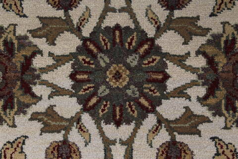 Kashan Beige Hand Knotted 32 X 51  Area Rug 250-27637 Image 4