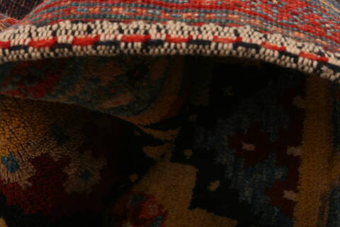 Qashqai Blue Hand Knotted 64 X 90  Area Rug 100-27641 Image 2