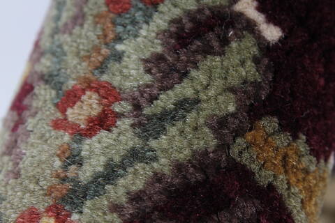 Kashan Green Hand Knotted 30 X 52  Area Rug 250-27643 Image 10