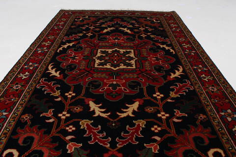 Karajeh Red Hand Knotted 211 X 410  Area Rug 250-27645 Image 1