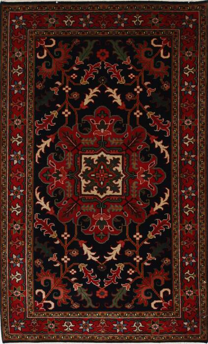 Karajeh Red Hand Knotted 211 X 410  Area Rug 250-27645 Image 0
