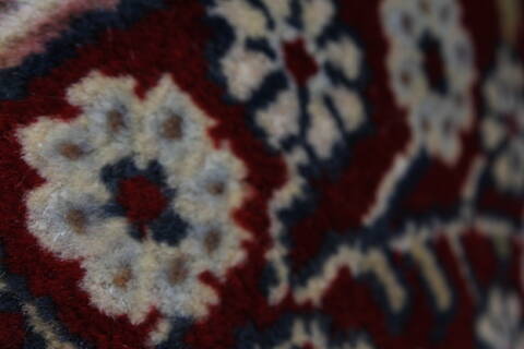 Sarouk Blue Hand Knotted 211 X 411  Area Rug 250-27652 Image 1
