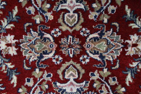 Sarouk Blue Hand Knotted 211 X 411  Area Rug 250-27652 Image 5