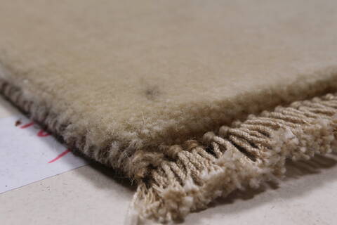 Gabbeh Beige Hand Knotted 30 X 50  Area Rug 250-27653 Image 5