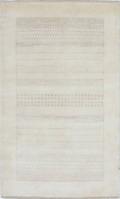 Gabbeh Beige Hand Knotted 30 X 50  Area Rug 250-27653 Image 0