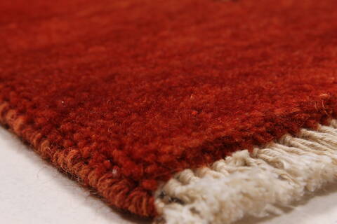 Gabbeh Brown Hand Knotted 30 X 50  Area Rug 250-27663 Image 3