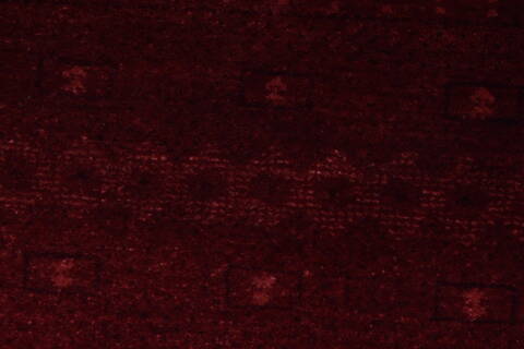 Gabbeh Red Hand Knotted 30 X 50  Area Rug 250-27669 Image 1