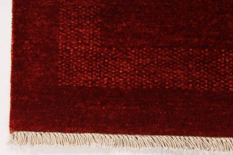 Gabbeh Red Hand Knotted 30 X 50  Area Rug 250-27669 Image 2