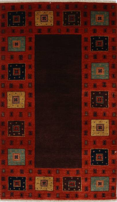 Gabbeh Brown Hand Knotted 31 X 51  Area Rug 250-27670 Image 0