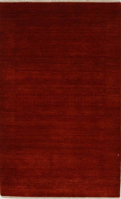 Gabbeh Red Hand Knotted 31 X 50  Area Rug 250-27671 Image 0
