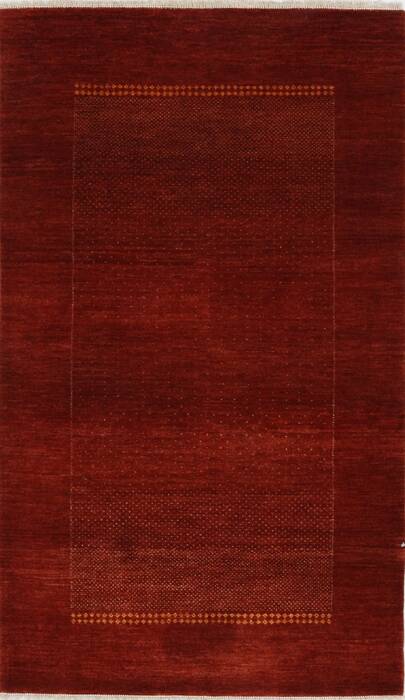 Gabbeh Red Hand Knotted 30 X 52  Area Rug 250-27684 Image 0