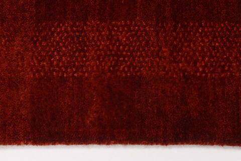 Gabbeh Red Hand Knotted 30 X 50  Area Rug 250-27685 Image 2