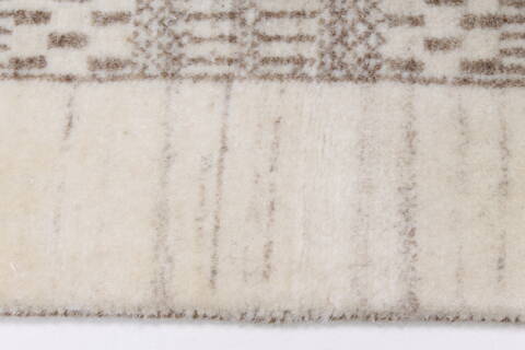 Gabbeh Beige Hand Knotted 211 X 410  Area Rug 250-27689 Image 4