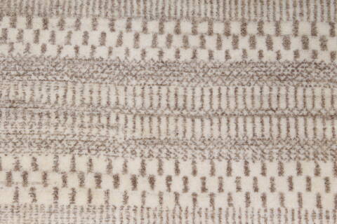 Gabbeh Beige Hand Knotted 211 X 410  Area Rug 250-27689 Image 5