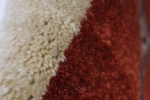 Gabbeh Multicolor Hand Knotted 210 X 53  Area Rug 250-27693 Image 1
