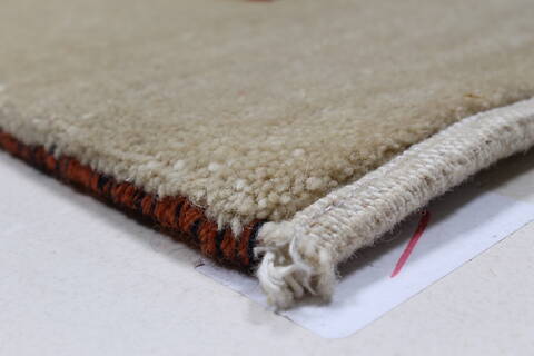 Gabbeh Multicolor Hand Knotted 210 X 53  Area Rug 250-27693 Image 6