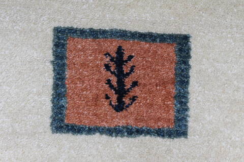Gabbeh Multicolor Hand Knotted 30 X 51  Area Rug 250-27699 Image 3
