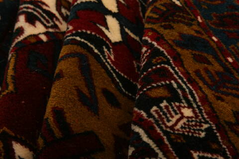Turkman Red Square Hand Knotted 610 X 711  Area Rug 100-27704 Image 2