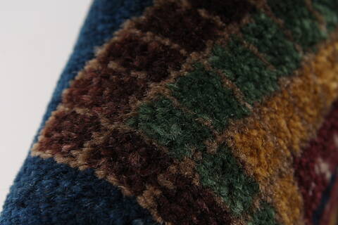 Gabbeh Multicolor Hand Knotted 211 X 50  Area Rug 250-27705 Image 9