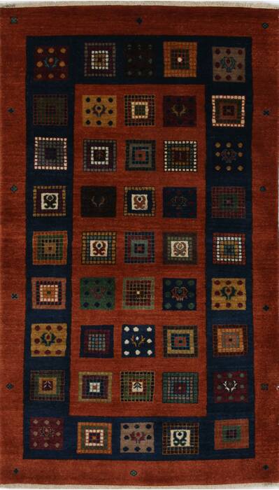 Gabbeh Multicolor Hand Knotted 211 X 50  Area Rug 250-27705 Image 0