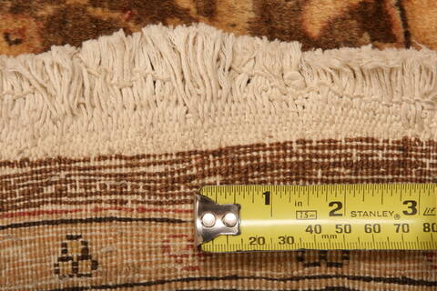 Hereke Brown Hand Knotted 53 X 78  Area Rug 100-27706 Image 5