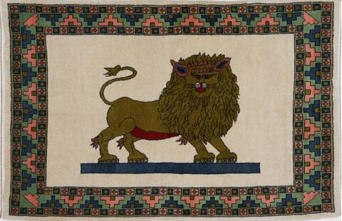 Bidjar Beige Hand Knotted 33 X 410  Area Rug 250-27711 Image 0
