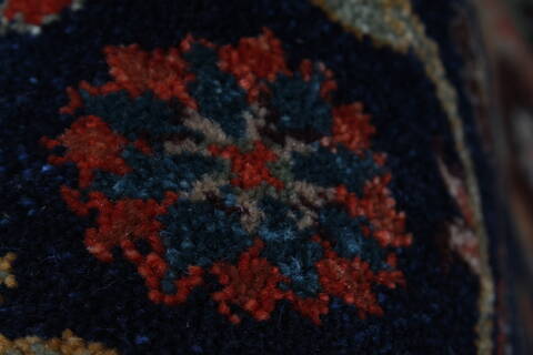 Bakhtiar Multicolor Hand Knotted 31 X 54  Area Rug 250-27714 Image 8