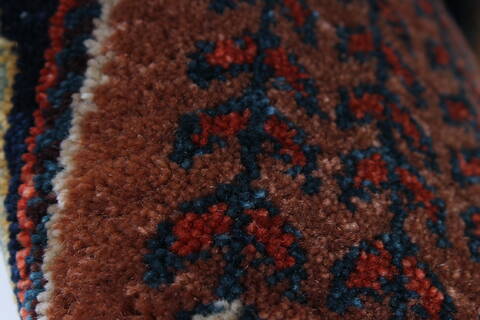 Bakhtiar Multicolor Hand Knotted 31 X 54  Area Rug 250-27714 Image 9