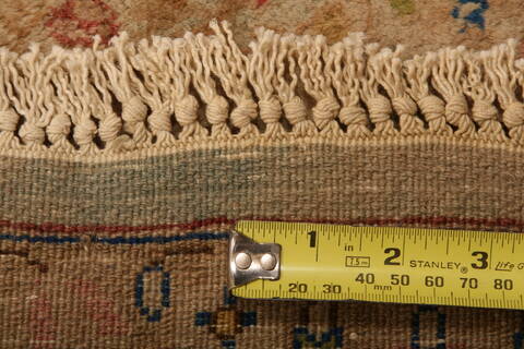 Kerman Beige Hand Knotted 61 X 810  Area Rug 100-27717 Image 5