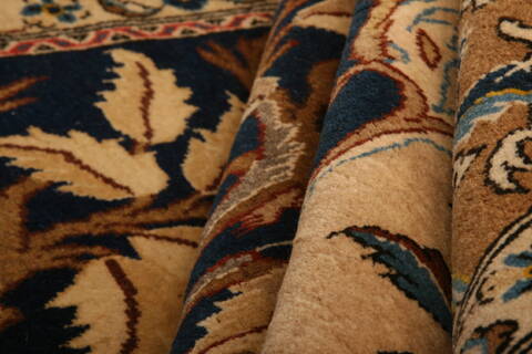 Qum Brown Hand Knotted 48 X 78  Area Rug 100-27720 Image 2