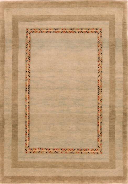 Gabbeh Green Hand Knotted 36 X 411  Area Rug 100-27723 Image 0