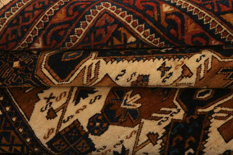 Shirvan Brown Hand Knotted 40 X 60  Area Rug 100-27728 Image 3