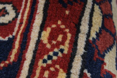 Kazak Yellow Runner Hand Knotted 29 X 1010  Area Rug 250-27738 Image 10