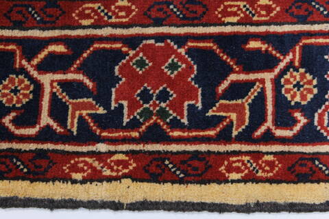 Kazak Yellow Runner Hand Knotted 29 X 1010  Area Rug 250-27738 Image 3